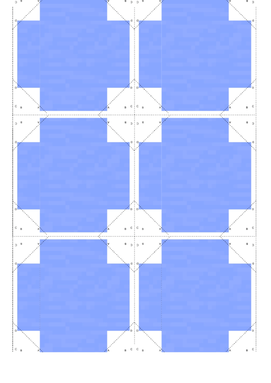 Water Paper Craft Template Printable pdf