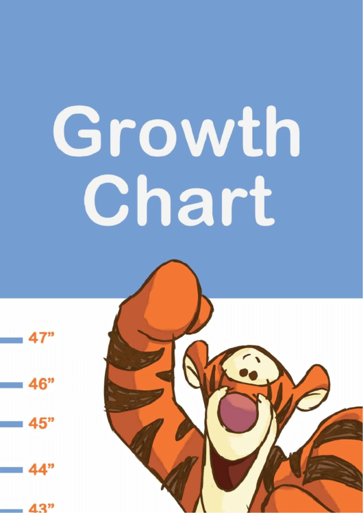 Winnie The Pooh Growth Chart Printable pdf