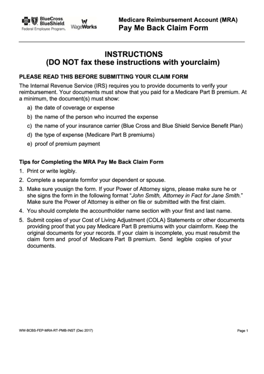 fillable-pay-me-back-claim-form-medicare-reimbursement-account-mra