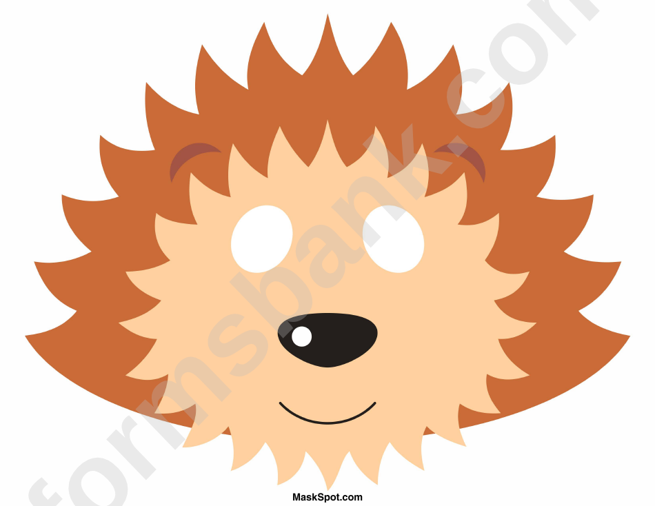Hedgehog Mask Template Printable Pdf Download Hedgehog Mask Template Printable Pdf Download
