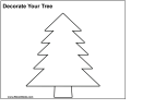 Decorate Your Tree Template