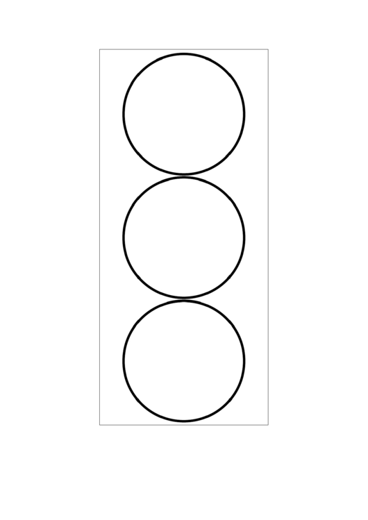 Simple Circle Tag Template Printable pdf