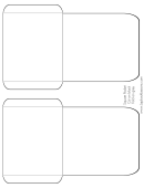 Paper Square Pocket Template