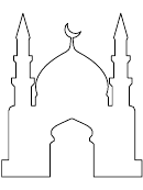 Mosque Pattern Template
