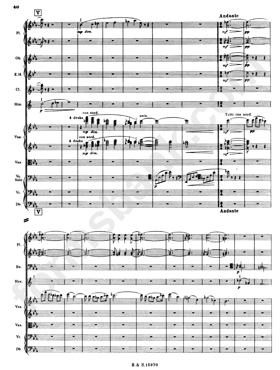 Gustav Holst - Venus, The Bringer Of Peace Sheet Music