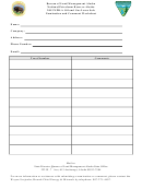 Nomination And Comment Worksheet - Npr-a Oil And Gas Lease Sale - 2013