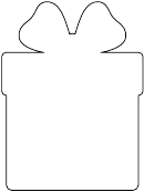 Christmas Gift Pattern Template