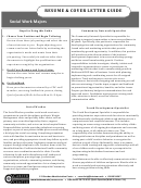 Resume & Cover Letter Guide Printable pdf