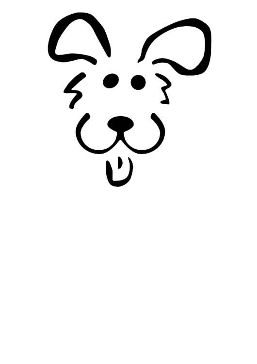 Dog Stencil Template Printable pdf