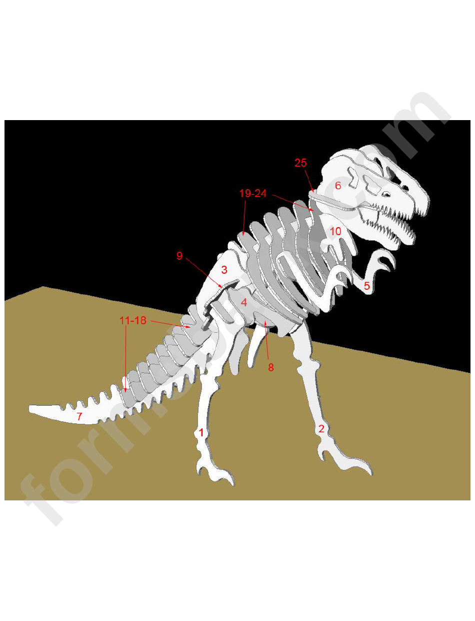 T-Rex Model Template