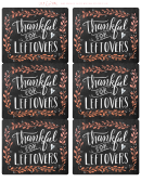 Thankful For Leftovers Sign Sample