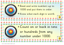Year 3 Maths Targets Achievement Handout Sticker Template