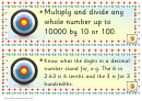 Year 5 Maths Targets Achievement Handout Sticker Template