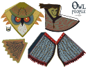 The Owl People Paper Craft Template