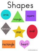 Shapes Color Poster Template