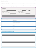 Fillable Sample 504 Plan Template Printable pdf