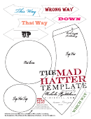 Mad Hatter Hat Template