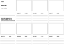 Video Story Board Template