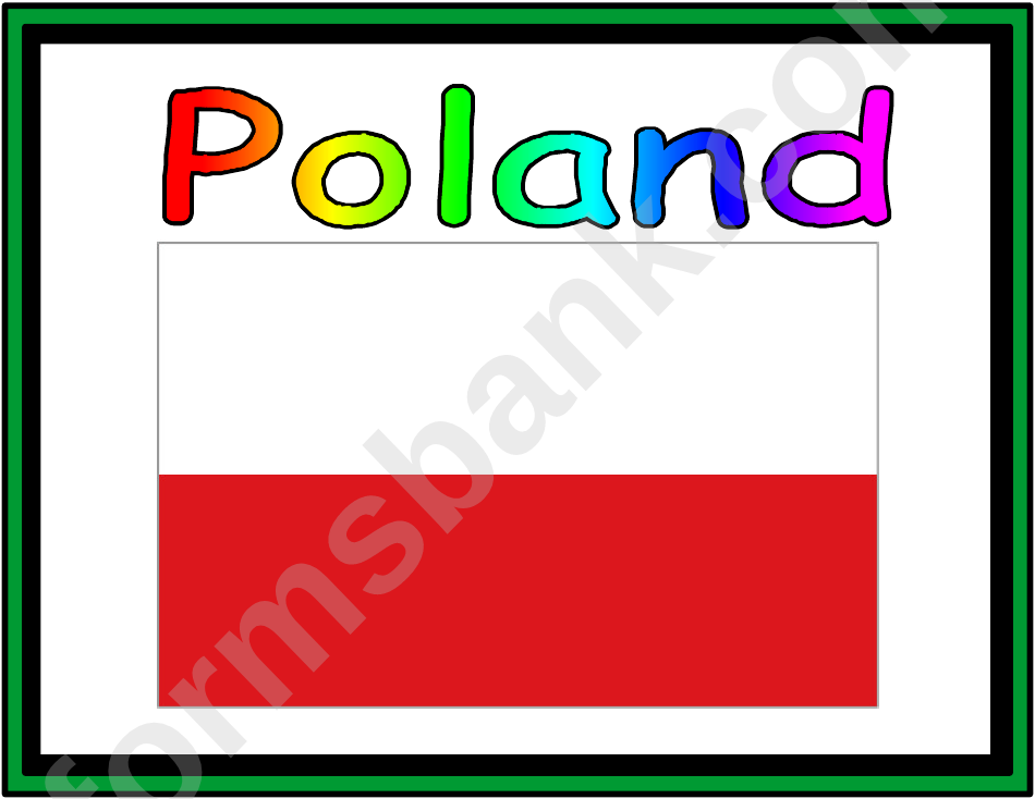 World Flags Classroom Poster Template