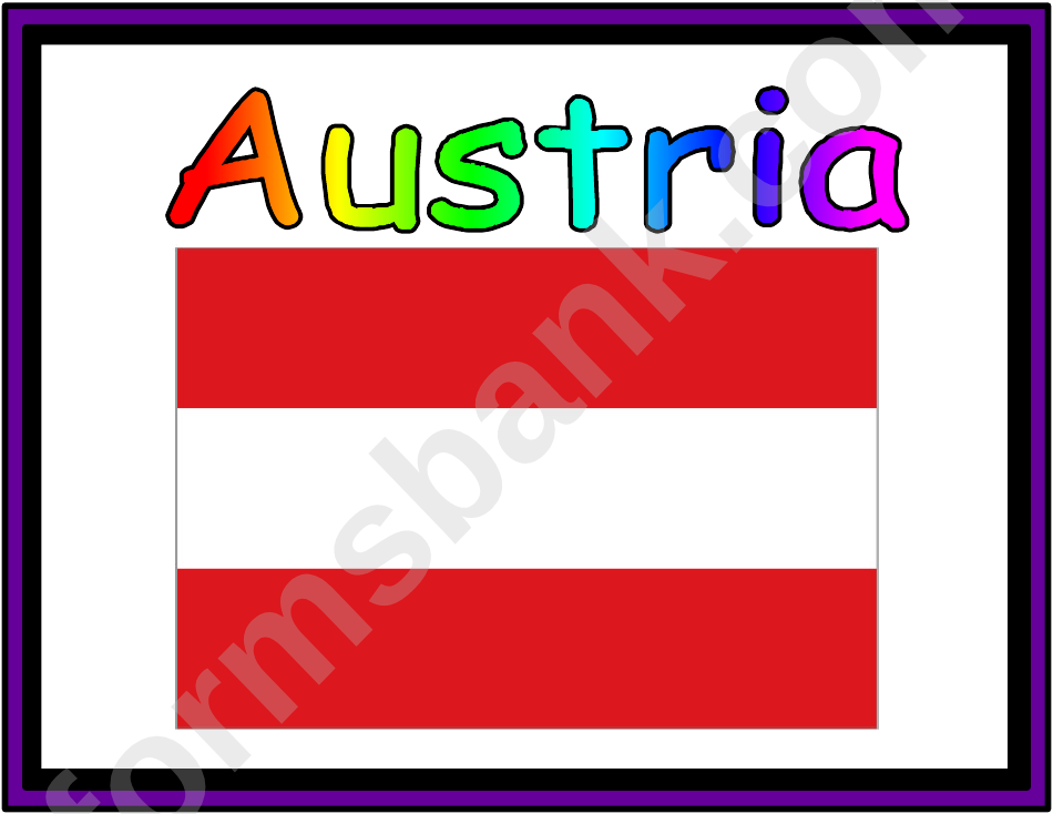 World Flags Classroom Poster Template