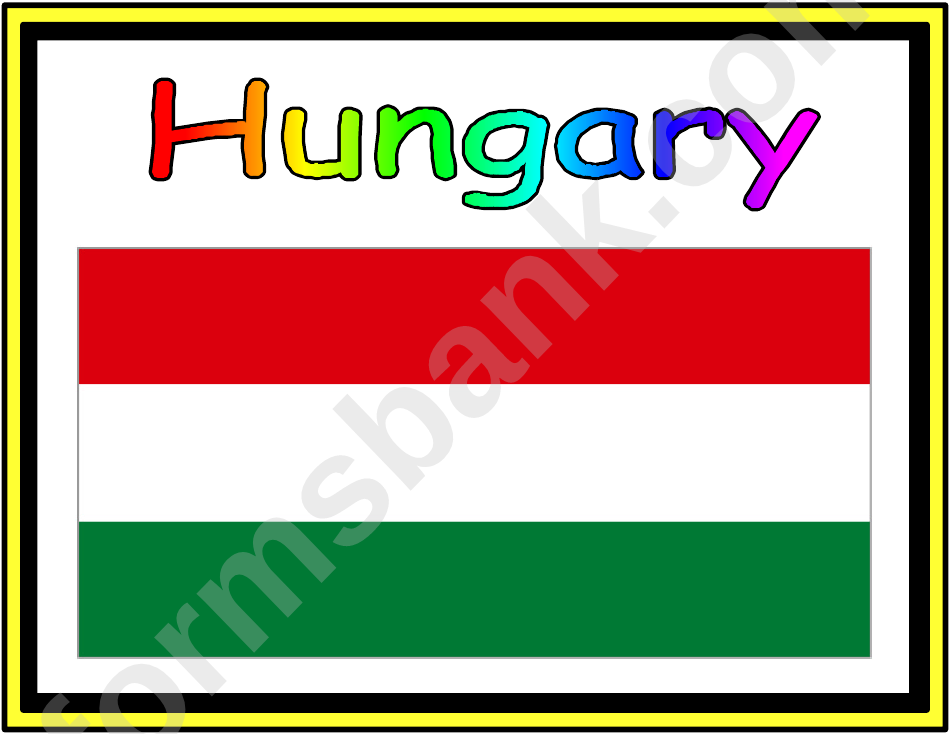 World Flags Classroom Poster Template