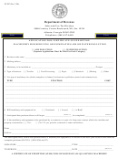 Form St-m7 - Application For Certificate Of Exemption Machinery For Reducing Or Eliminating Air Or Water Pollution