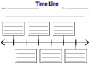 Blank Time Line Template