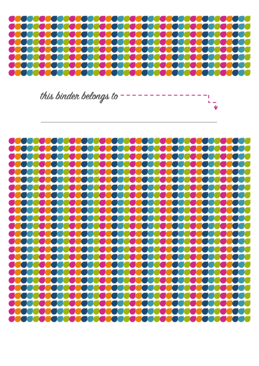 Colorful Notebook Paper With Calendar Pages Printable pdf