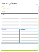 Class Project Planner Template