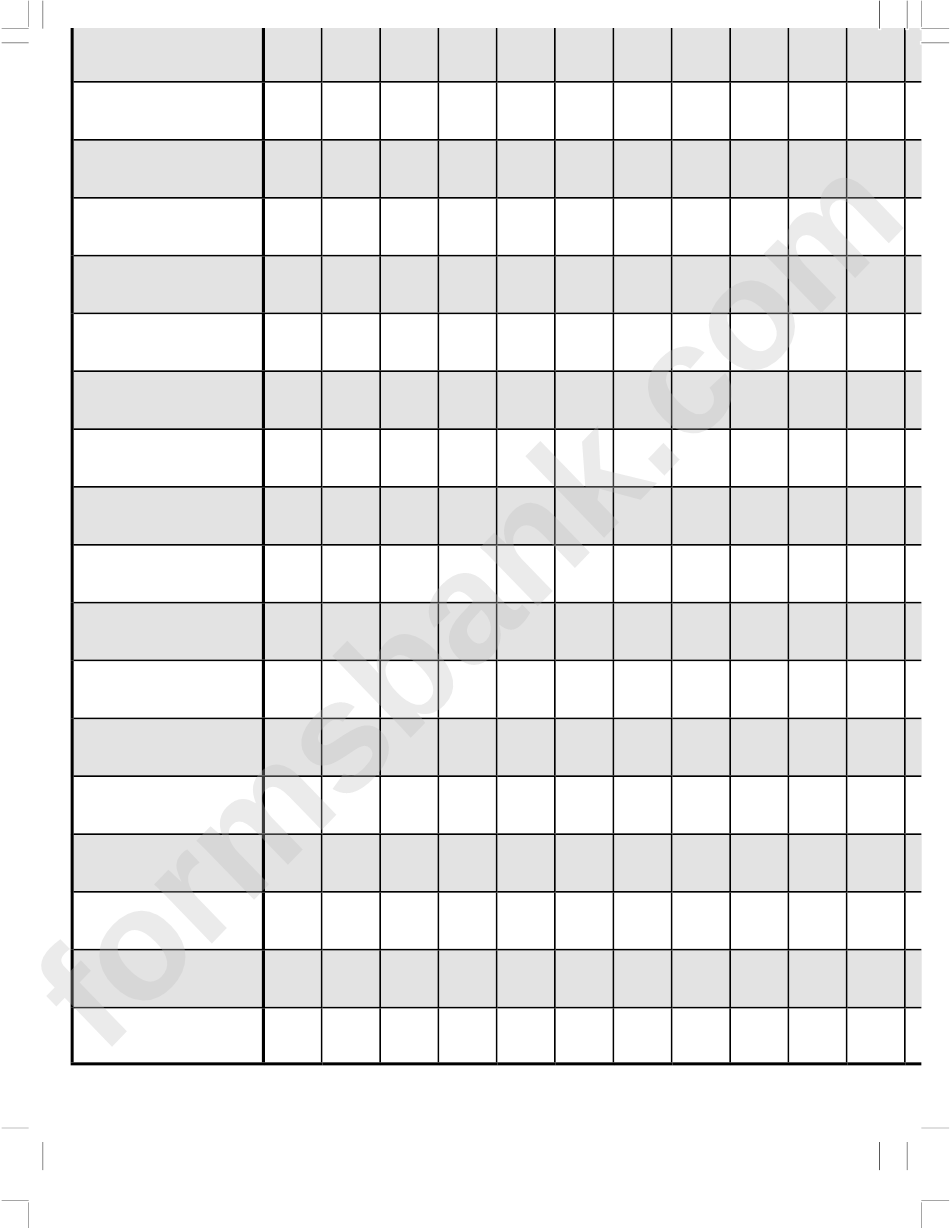 Scale Chart 4 Pages - Blank Maj And Min No Key