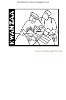 Kwanzaa Coloring Sheet