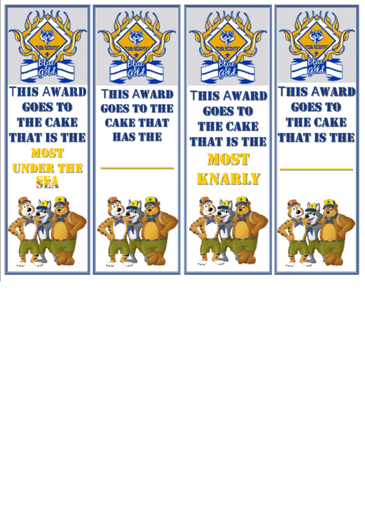 Free Printable Cub Scout Certificates Printable Templates