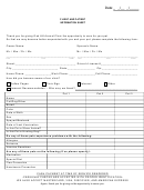 Client And Patient Information Sheet