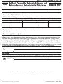 Form 8453-fid (pmt) - California Payment For Automatic Extension And Estimate Payment Authorization For Fiduciaries - 2016