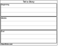 Tell A Story Template