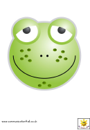 Frog Mask Templates
