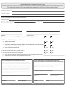 Qualified Scientist Student Questionnaire Template