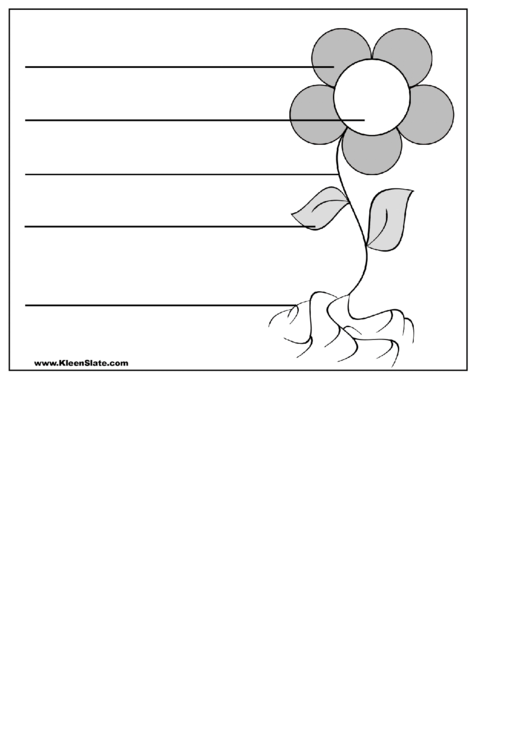 Parts Of A Plant Worksheet Printable pdf