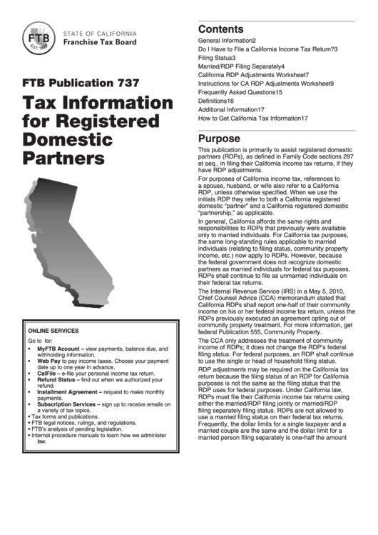 California Rdp Adjustments Worksheet - Recalculated Federal Adjusted Gross Income - 2016 Printable pdf