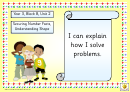 Motivational Plan For Year 3, Block B, Unit 2 Classroom Poster Template