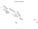 Solomon Islands Outline Map