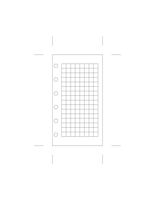10 Grid Notebook Paper