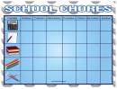 Classroom Chore Chart Template
