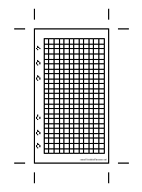 40 Grid Notebook Paper