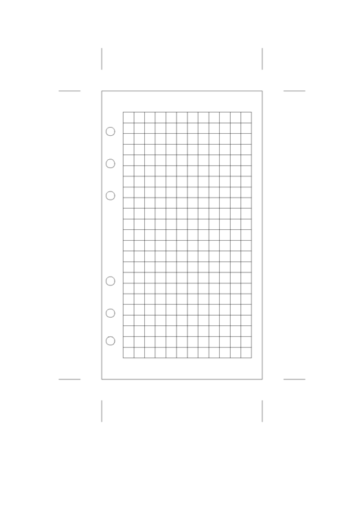 40 Grid Notebook Paper