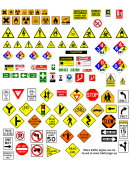 Traffic Signs Templates