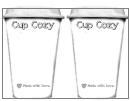 Cup Cozy Templates