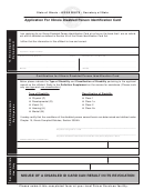 Application For Illinois Disabled Person Identification Card