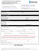 Standardized One Page Pharmacy Prior Authorization Form - Mississippi Division Of Medicaid