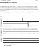 Form Rev184a - Election For Power Of Attorney